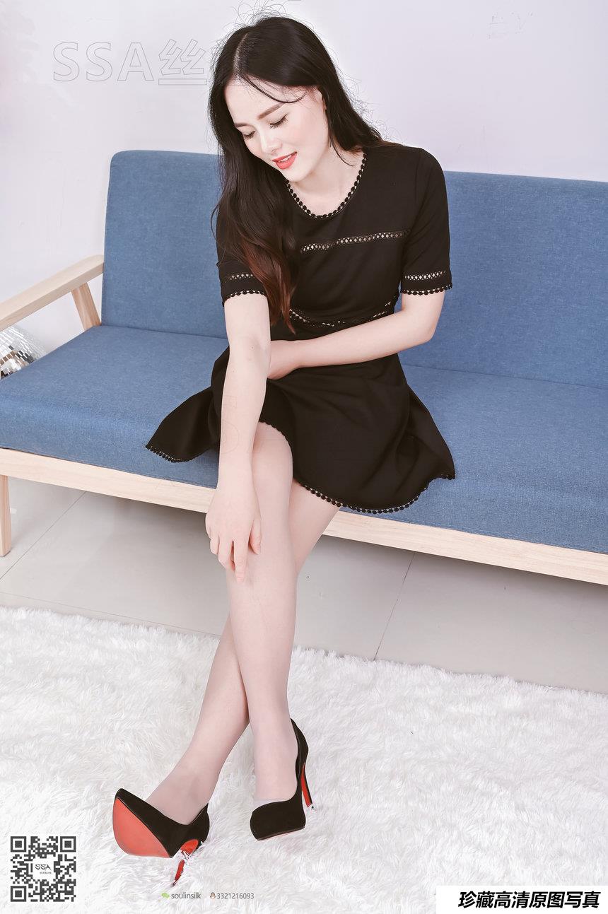 [SSA丝社]超清写真 NO.133 晓晓 35码精致小脚的灰丝[140P-1.36GB]