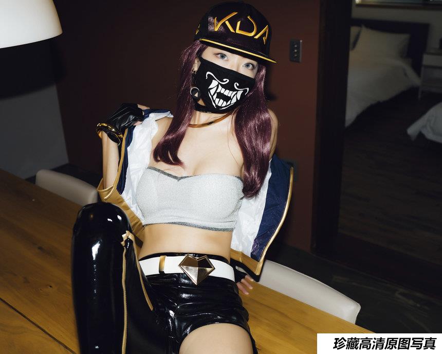 Mona  - Akali (KDA) - Moon Night Snap [32P-589MB]