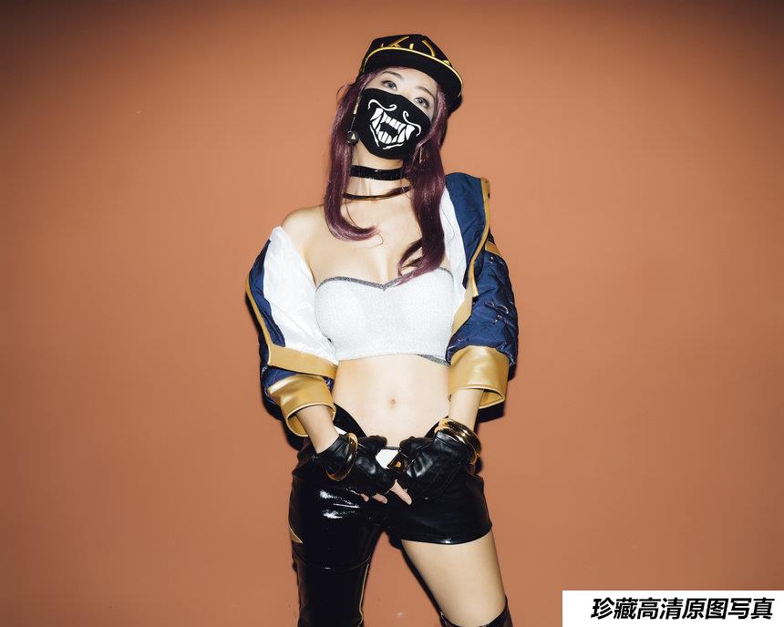 Mona  - Akali (KDA) - Moon Night Snap [32P-589MB]