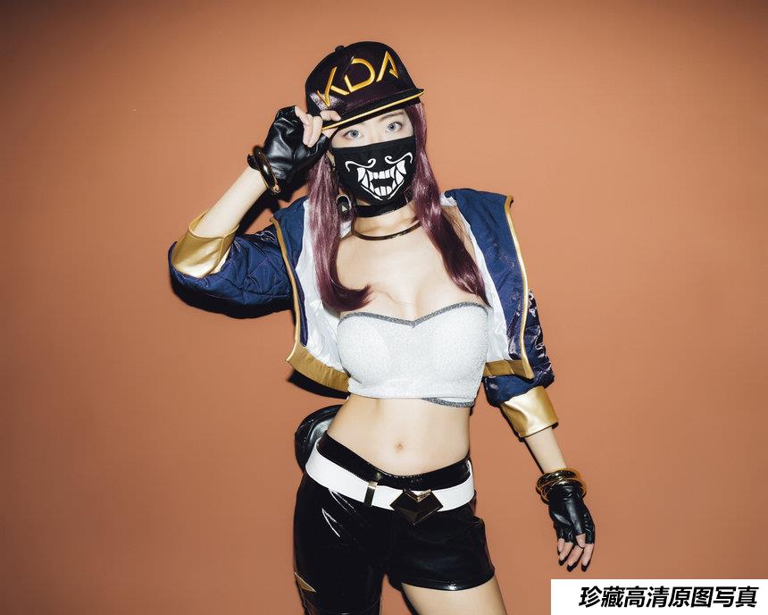 Mona  - Akali (KDA) - Moon Night Snap [32P-589MB]