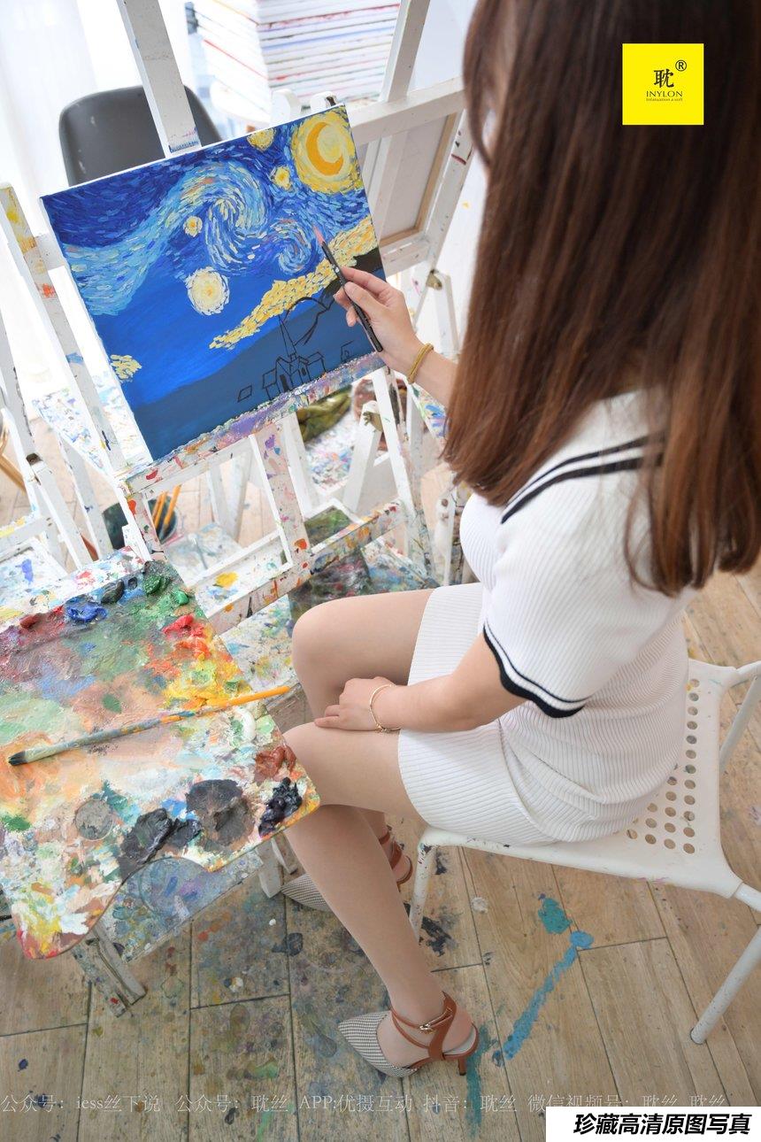 [IESS异思趣向]027 耽丝 第N种幻想之《两位插班生的画室风波》① 婉萍[78P／175MB]