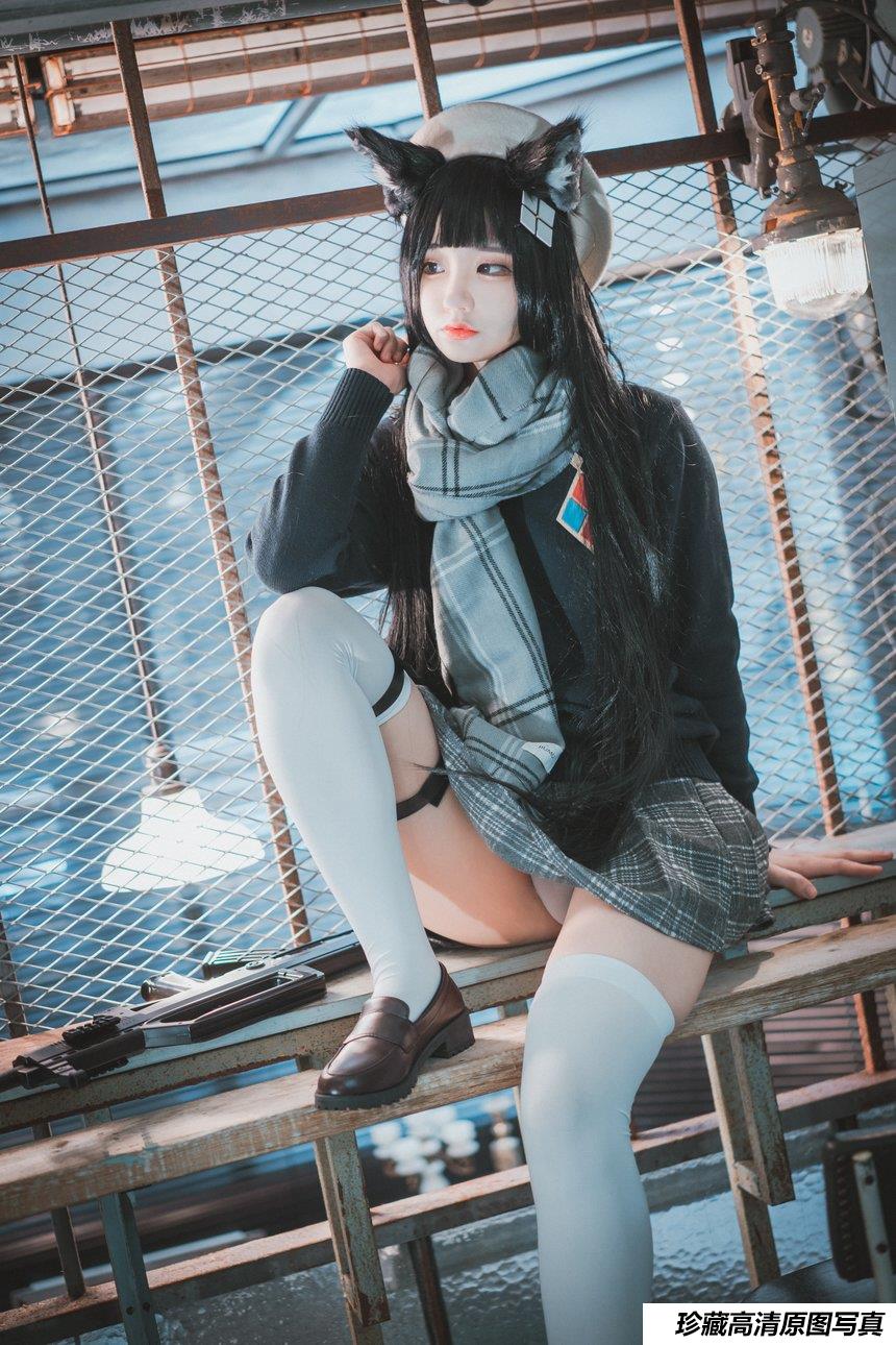 Jenny – NO.18 [DJAWA] Type95 Pure White Graduation  [33P-427MB]-绅士图