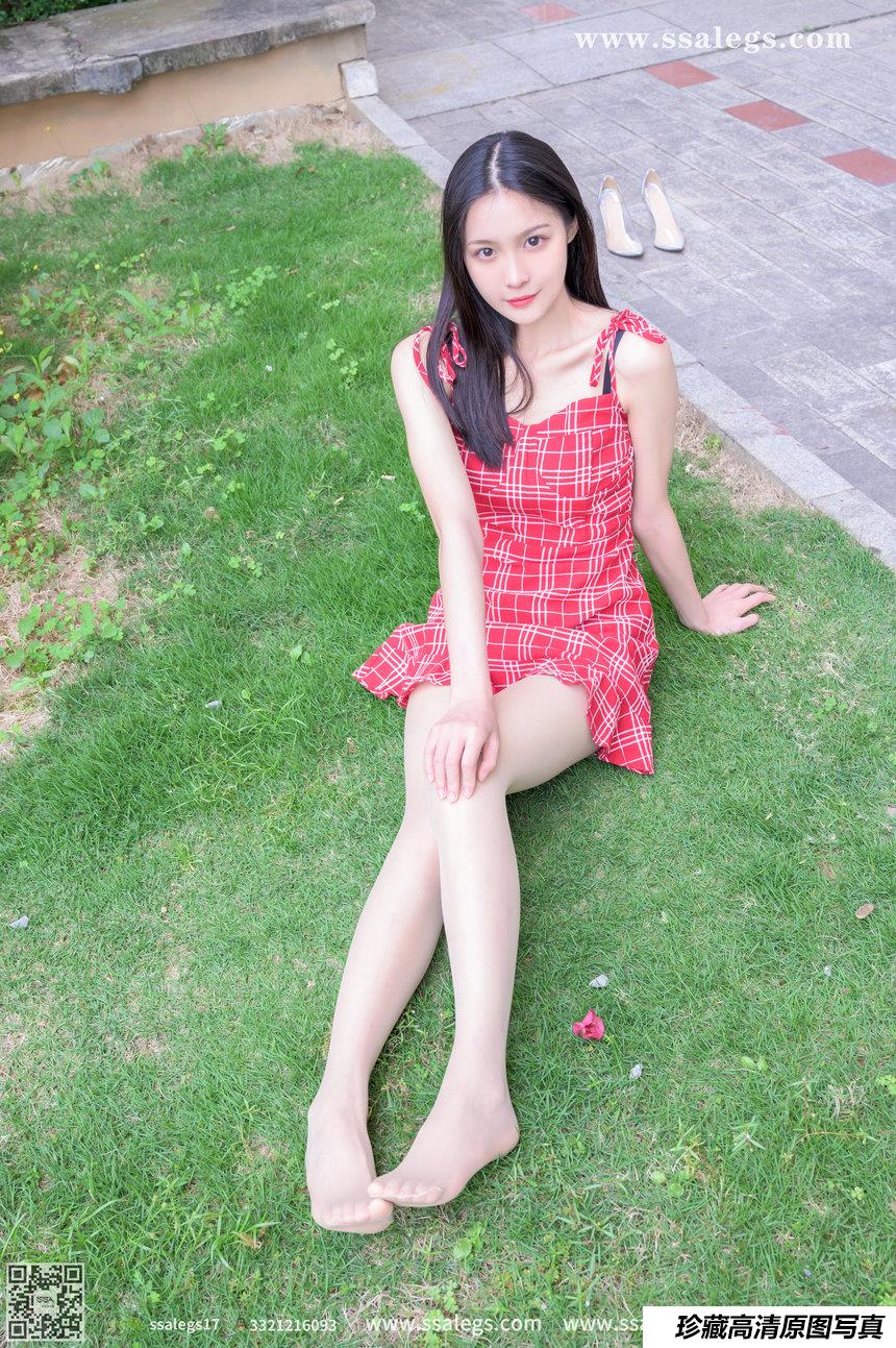 [SSA丝社]超清写真 NO.378 小鹿那一袭红裙少女(下)[129P／1.67GB]