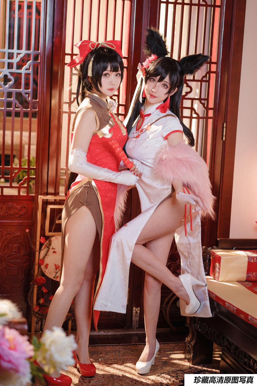 rioko凉凉子 - 爱宕旗袍[20P／266MB]