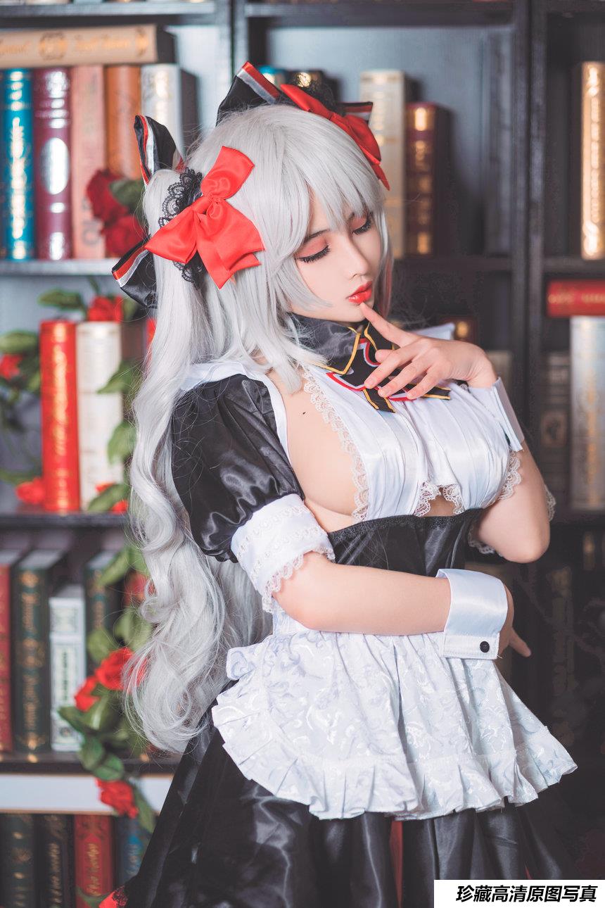 rioko凉凉子 - 欧根亲王女仆[20P／280MB]