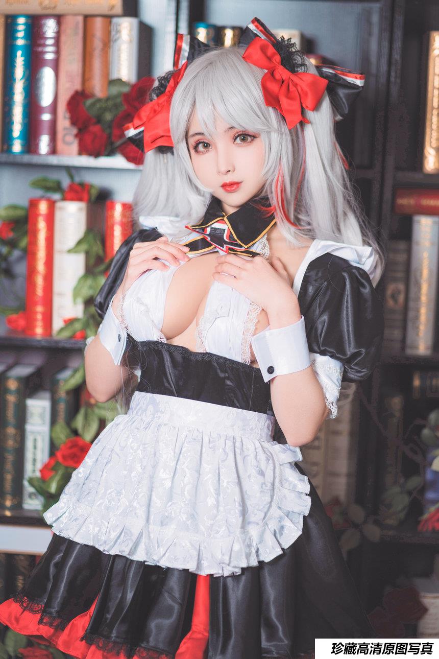 rioko凉凉子 - 欧根亲王女仆[20P／280MB]