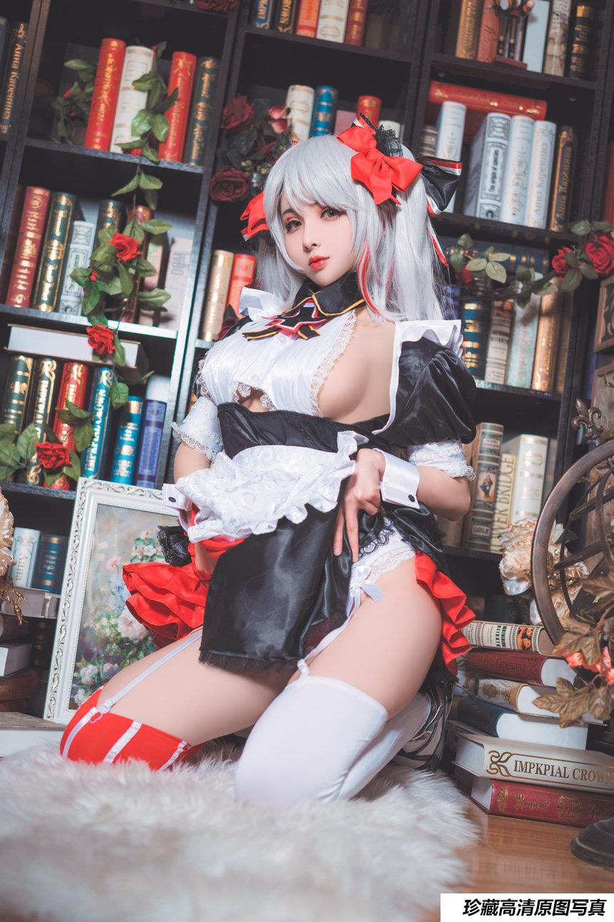 rioko凉凉子 - 欧根亲王女仆[20P／280MB]