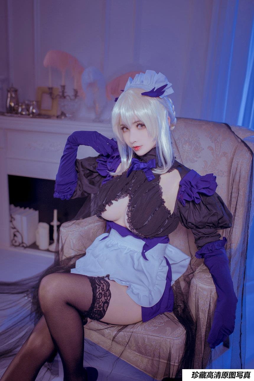 rioko凉凉子 - 黑枪呆女仆[26P+1V／328MB]