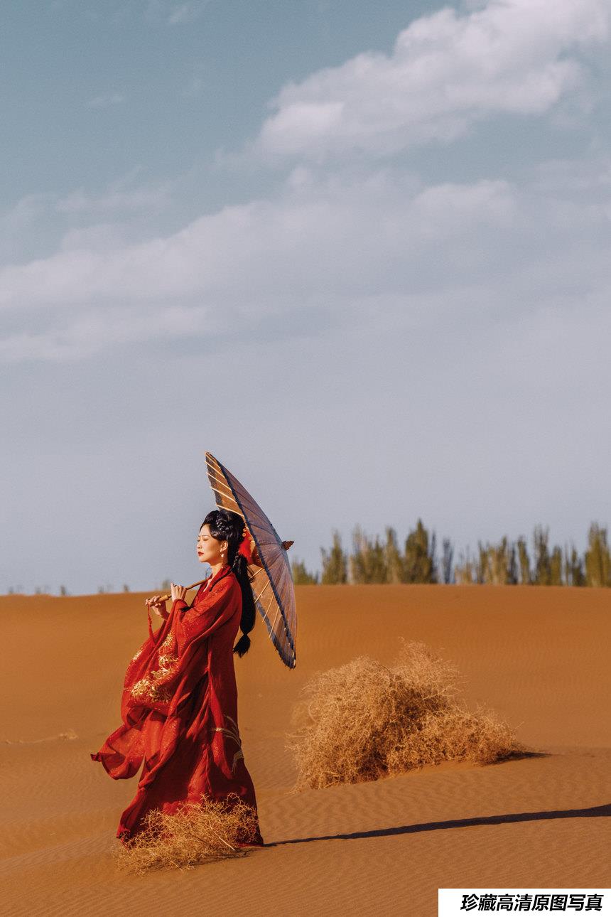 [YITUYU艺图语]2021.09.08 漠上行 兔小白[28+1P／440MB]