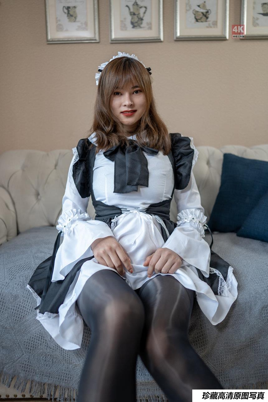 [Ligui丽柜] 2021.07.13 《女仆裙装》奈沐子 [75+1P-208M]