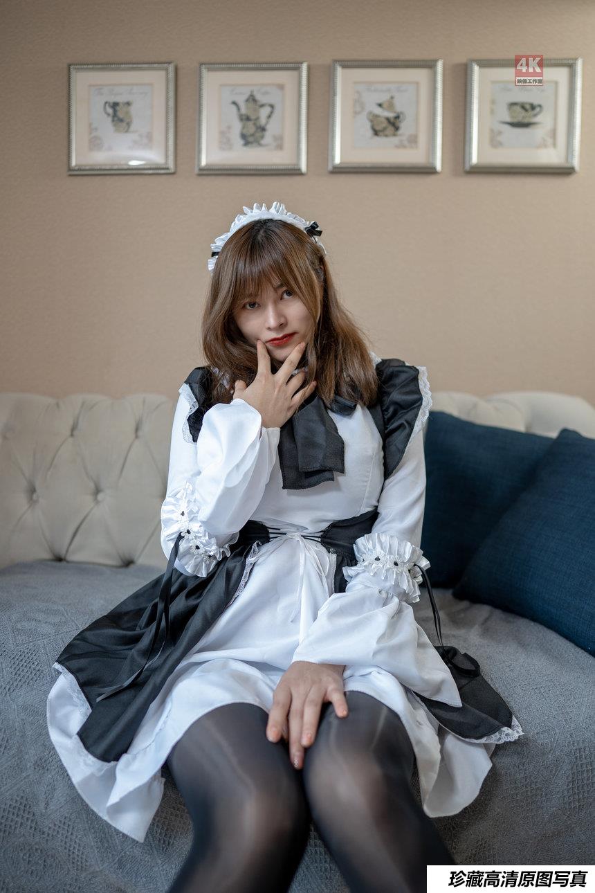 [Ligui丽柜] 2021.07.13 《女仆裙装》奈沐子 [75+1P-208M]