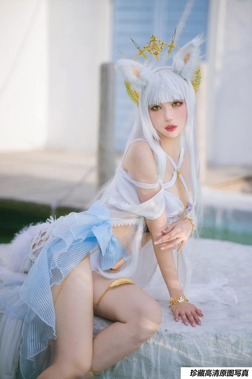 周叽是可爱兔兔 NO.013 - 白金泳装[23P／339MB]