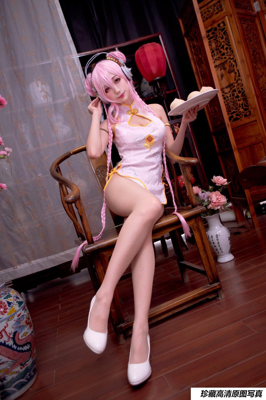 周叽是可爱兔兔 NO.022 - 旗袍索尼子[14P／176MB]