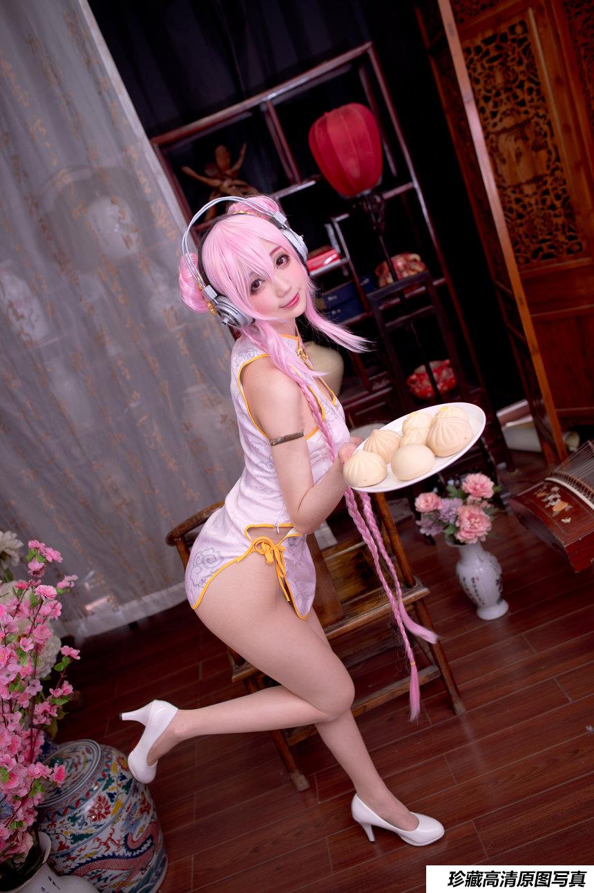 周叽是可爱兔兔 NO.022 - 旗袍索尼子[14P／176MB]