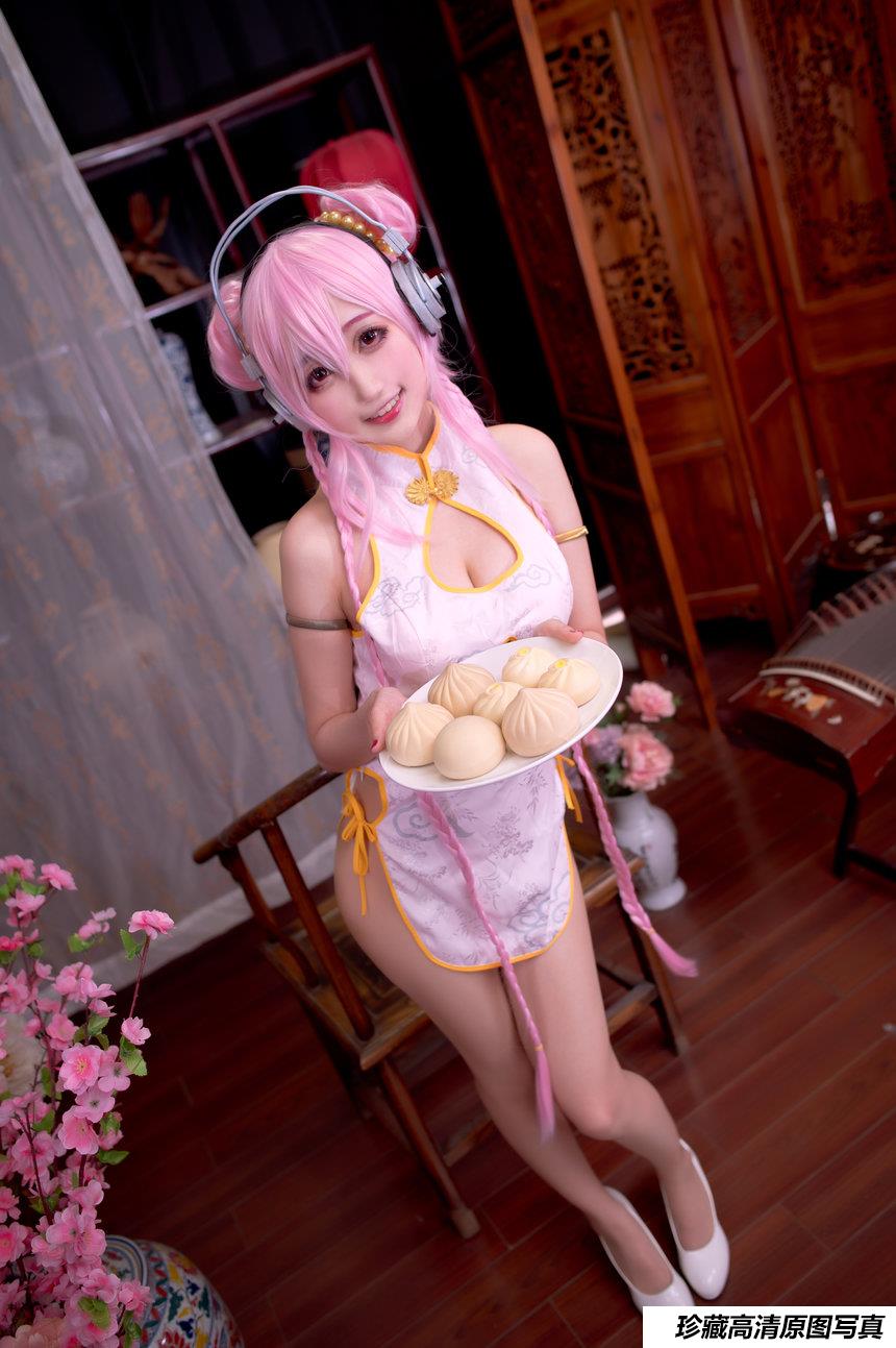 周叽是可爱兔兔 NO.022 - 旗袍索尼子[14P／176MB]