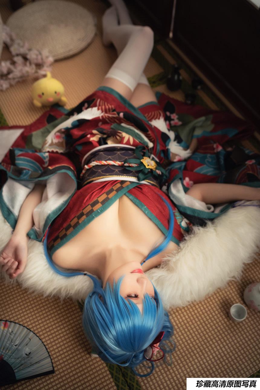 瓜希酱 NO.018 圣路易斯 月下之饮 [14P-67MB]