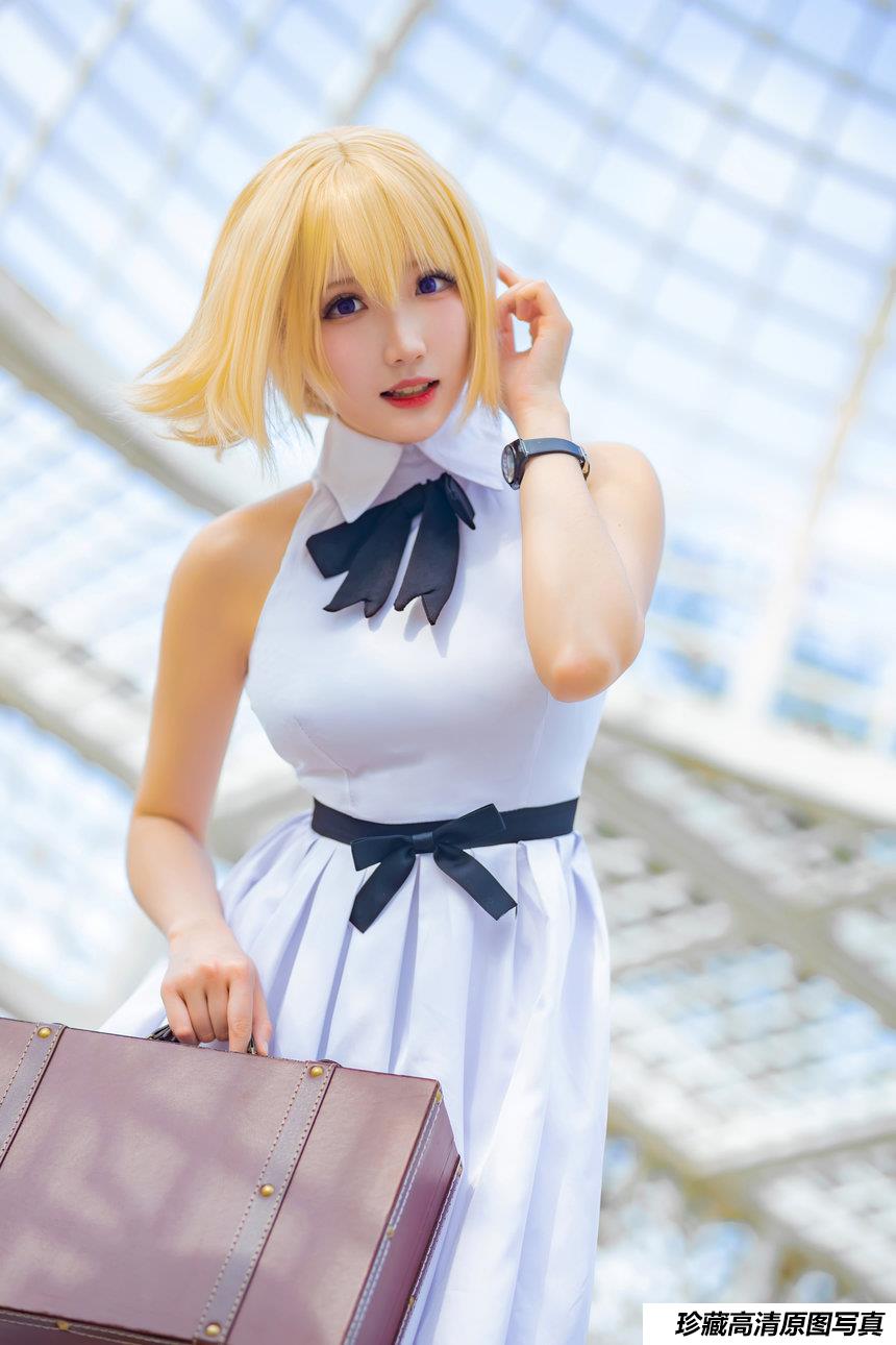 瓜希酱 NO.021 贞德三周年白裙德 [20P-80MB]