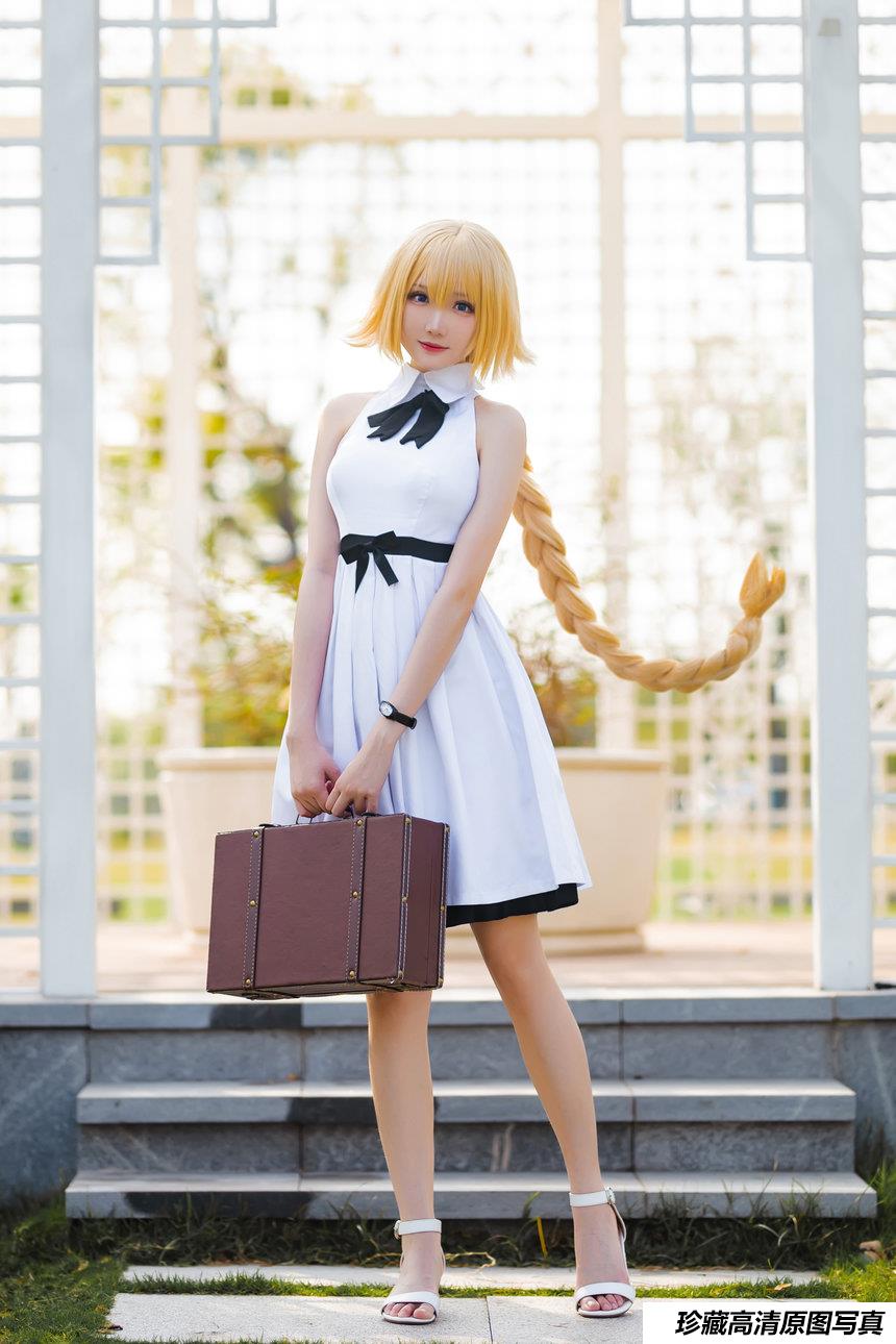 瓜希酱 NO.021 贞德三周年白裙德 [20P-80MB]