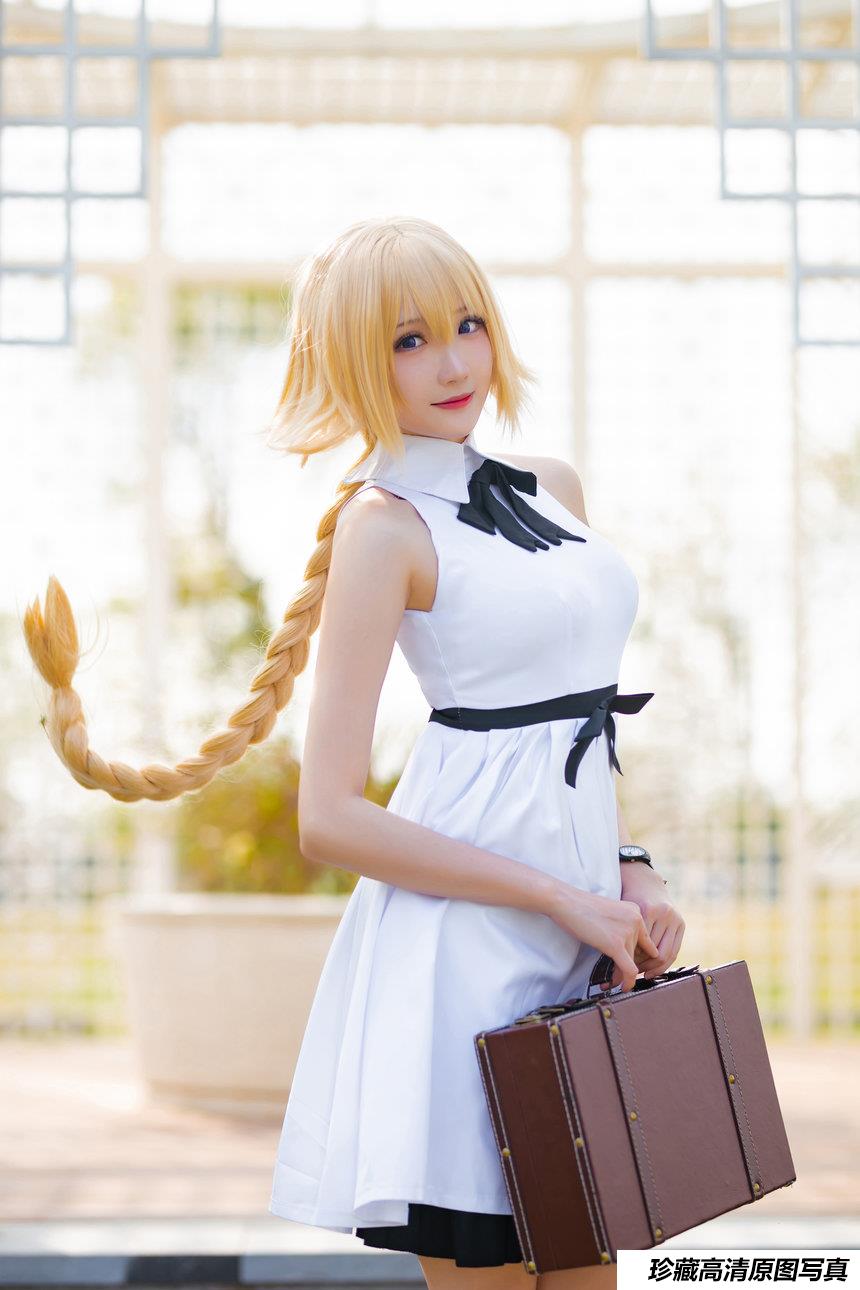 瓜希酱 NO.021 贞德三周年白裙德 [20P-80MB]