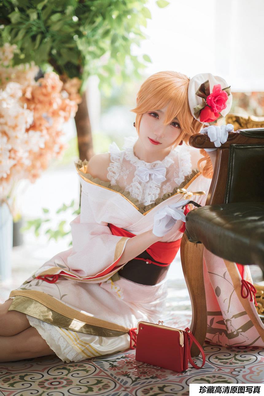 瓜希酱 NO.029 碧蓝航线 黎塞留和服[22P-134MB]