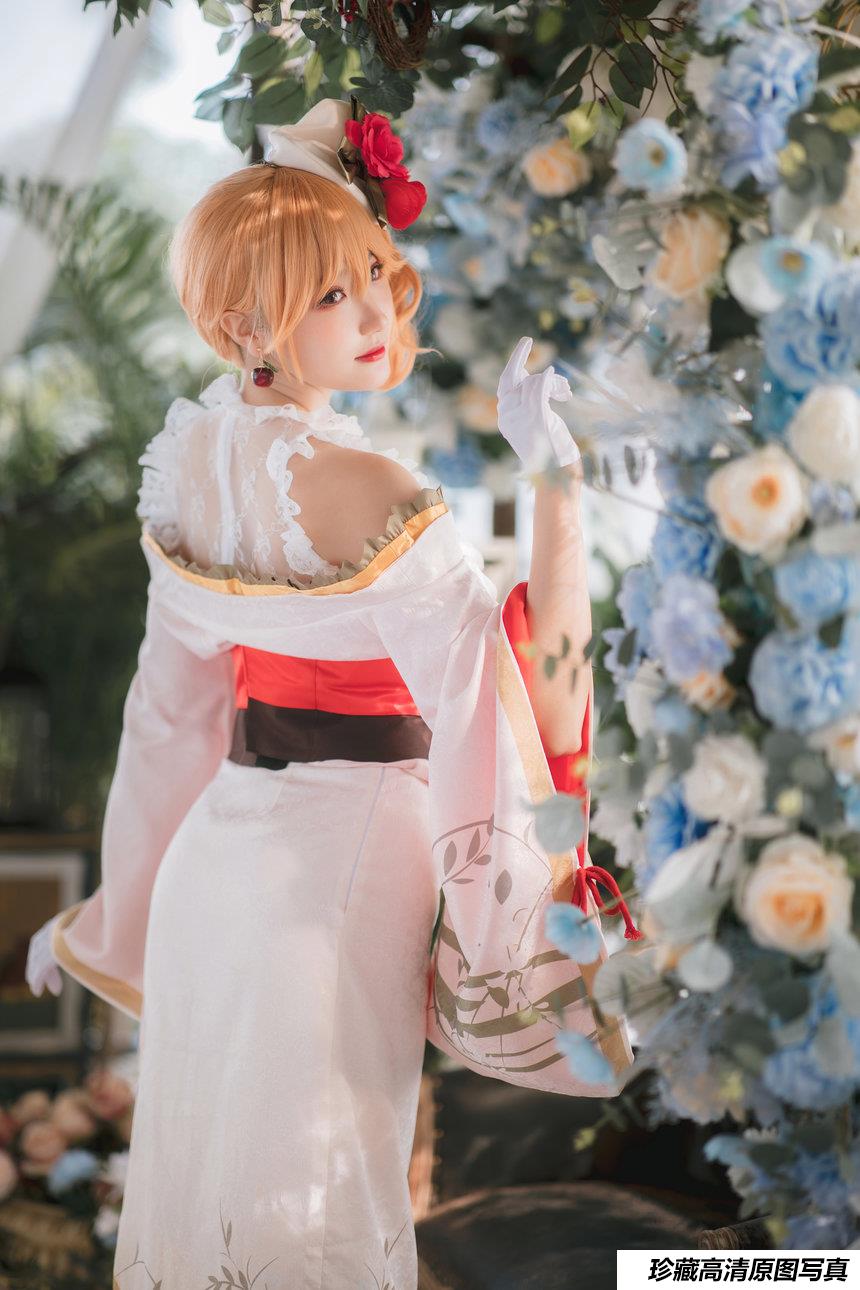 瓜希酱 NO.029 碧蓝航线 黎塞留和服[22P-134MB]