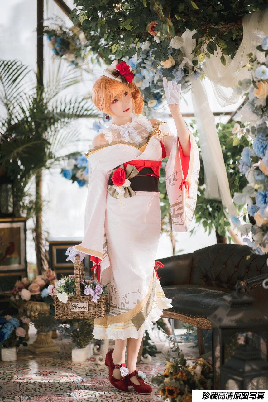 瓜希酱 NO.029 碧蓝航线 黎塞留和服[22P-134MB]