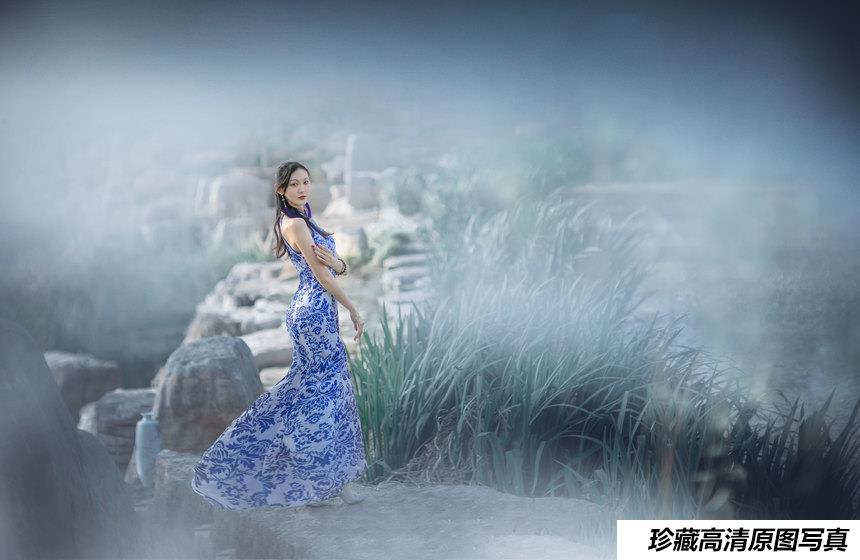 [YITUYU艺图语]2021.10.29 青花瓷 郝心茹[21+1P／75.3MB]