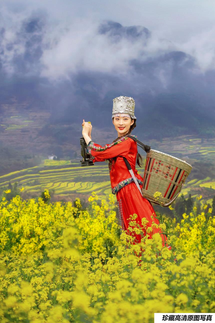 [YITUYU艺图语]2021.11.09 油菜花开 如意[32+1P／125MB]