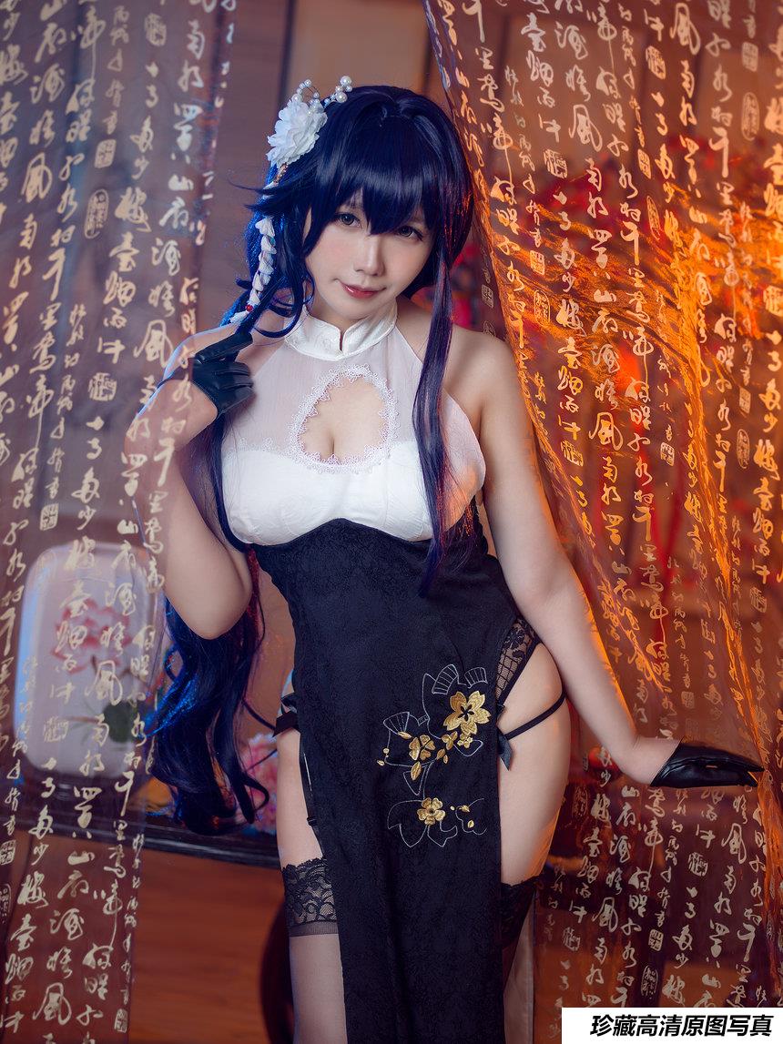 麻花麻花酱 VOL004 麻花酱 吾妻旗袍[30P656M]