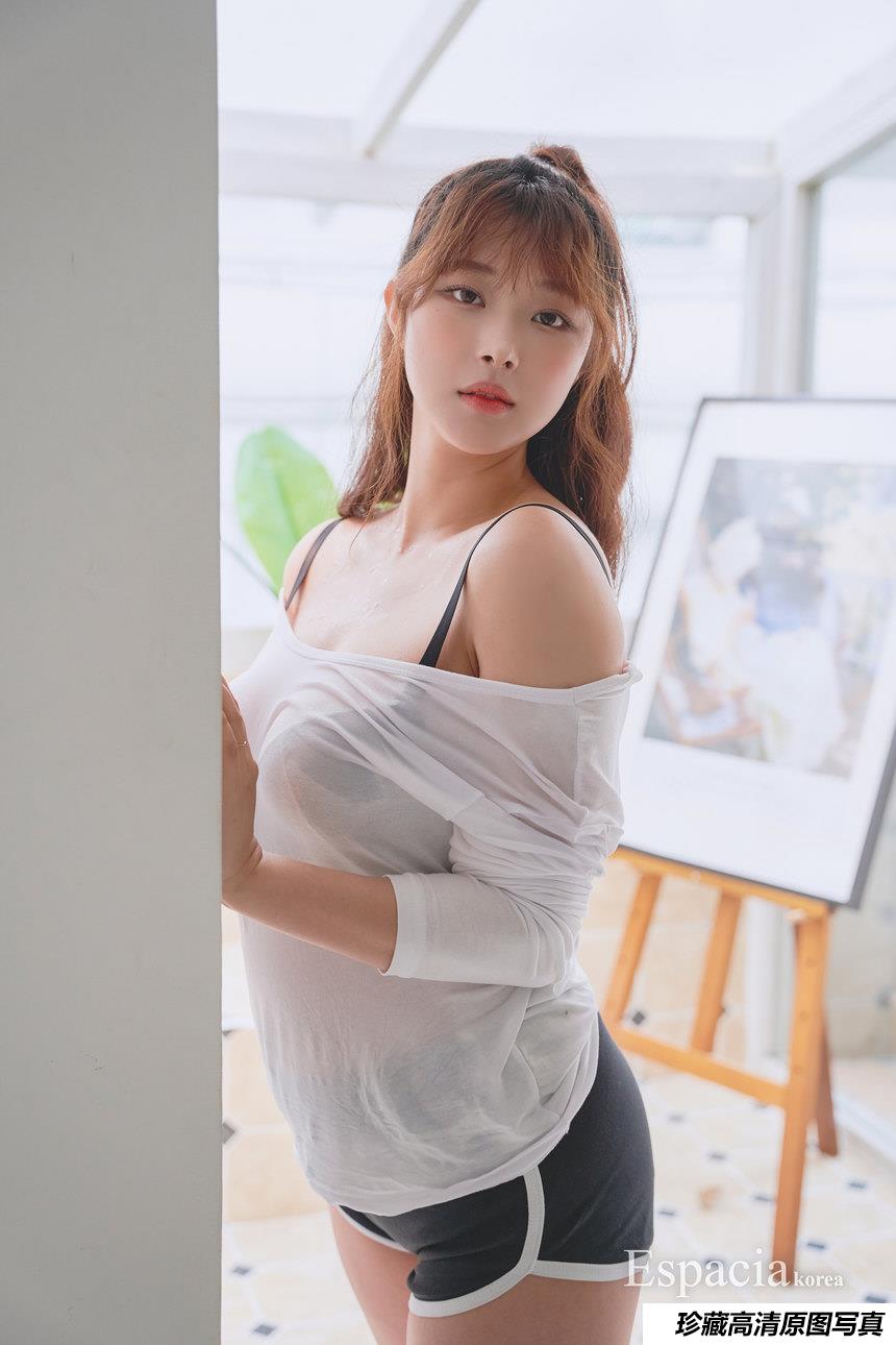 K-MODEL  辣妹性感抽绳运动超短裤 [44P-110MB]