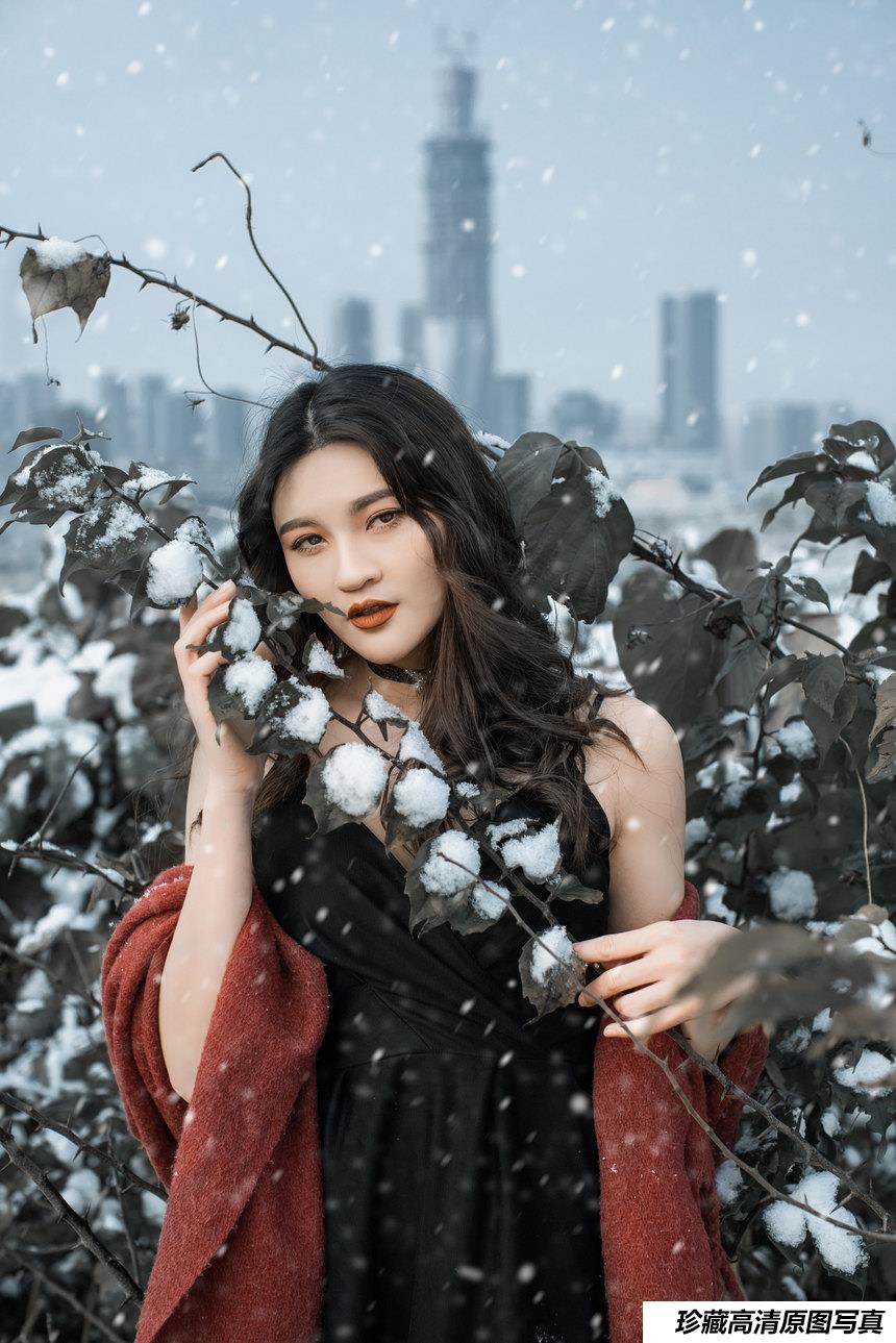 [YITUYU艺图语]2021.12.29 THE SNOW CITY 翠花儿[22+1P／392MB]-艺库