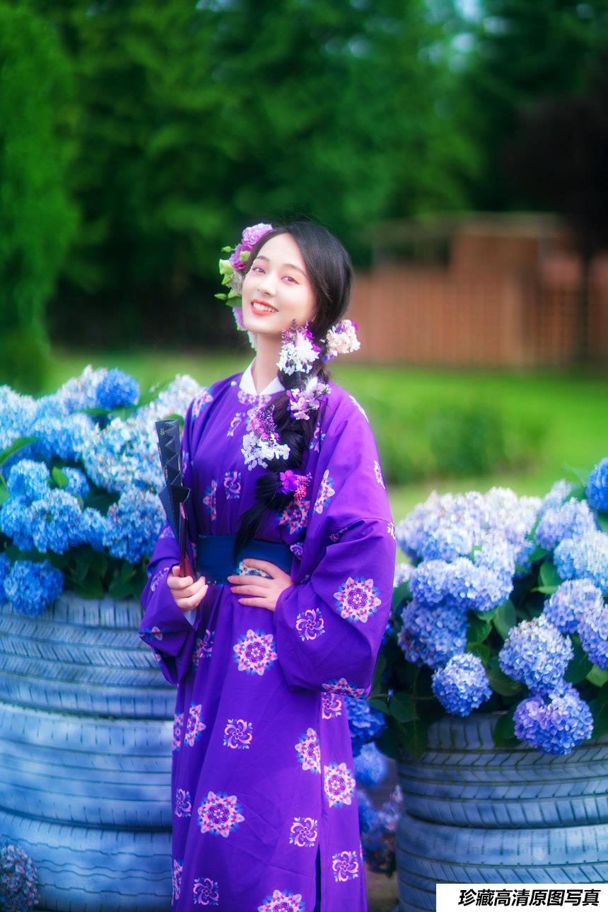 [YITUYU艺图语]2022.01.04 紫色初摄影夏 欢欢[34+1P／481MB]-艺库