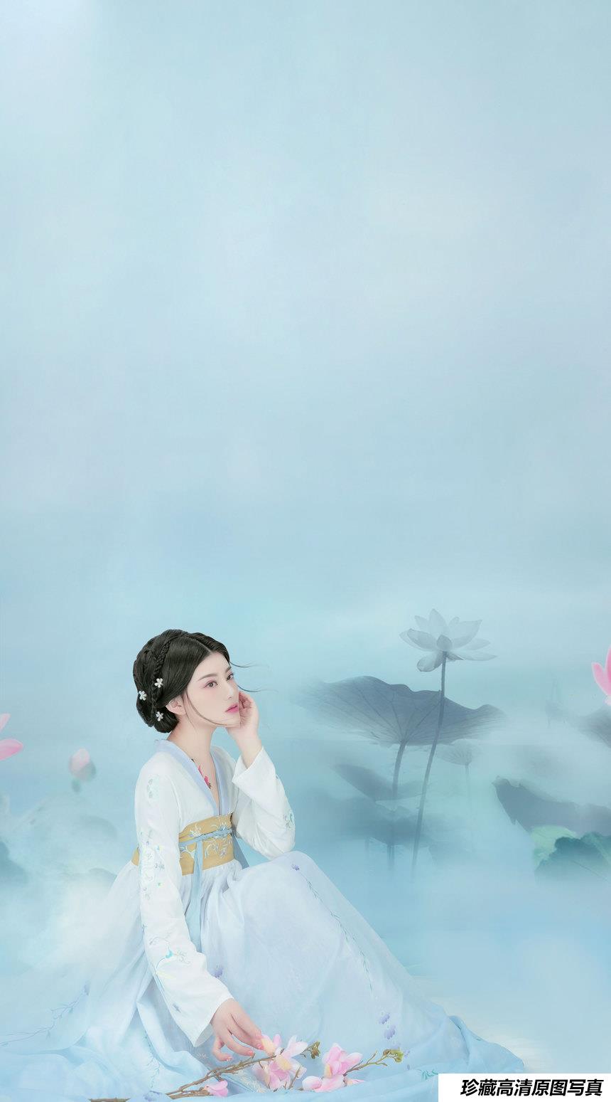 [YITUYU艺图语]2022.01.10 荷间意 琴宝[23+1P／317MB]