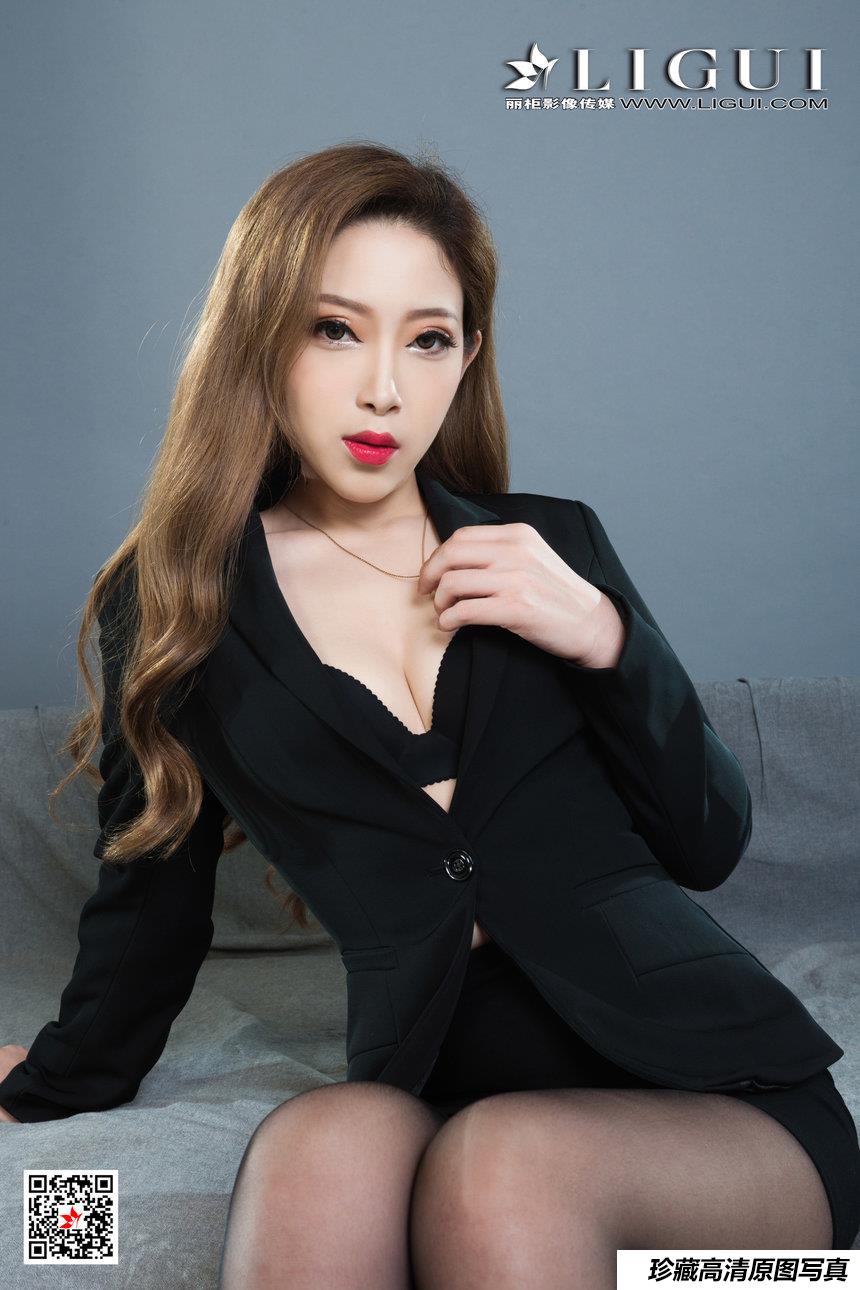 [Ligui丽柜] 2021.09.22 《助理的黑丝》宁宁 [62+1P-135M]