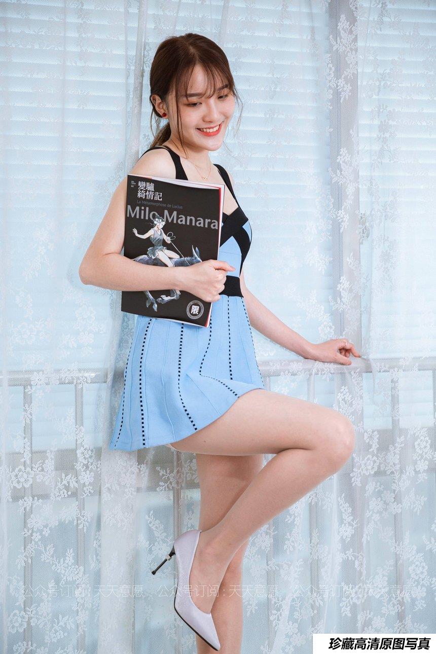 [IESS异思趣向] 2021.05.23 丝享家812：婉苹《蓝色超甜》[85P／150MB]