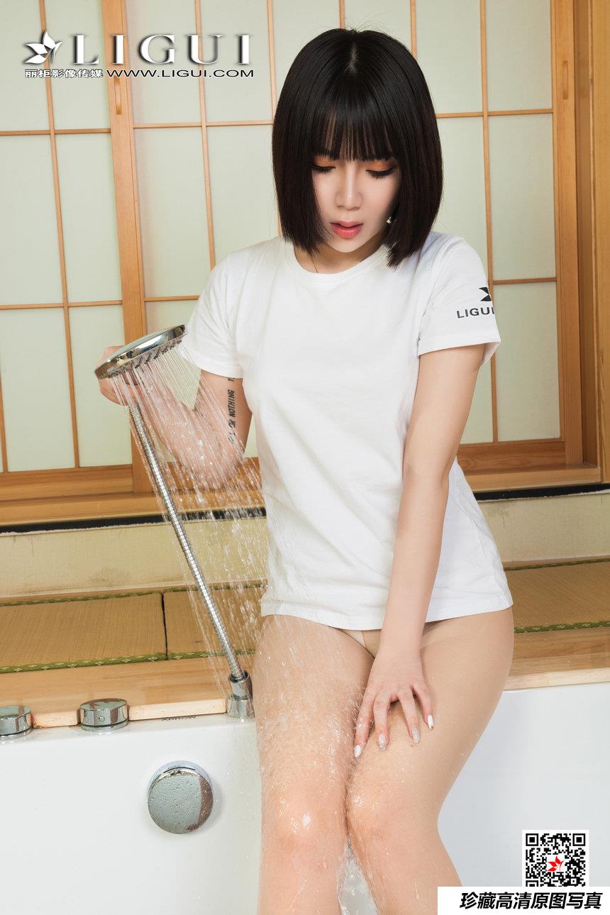 [Ligui丽柜] 2021.09.29 《香浴诱惑》小七 [57+1P-79M]