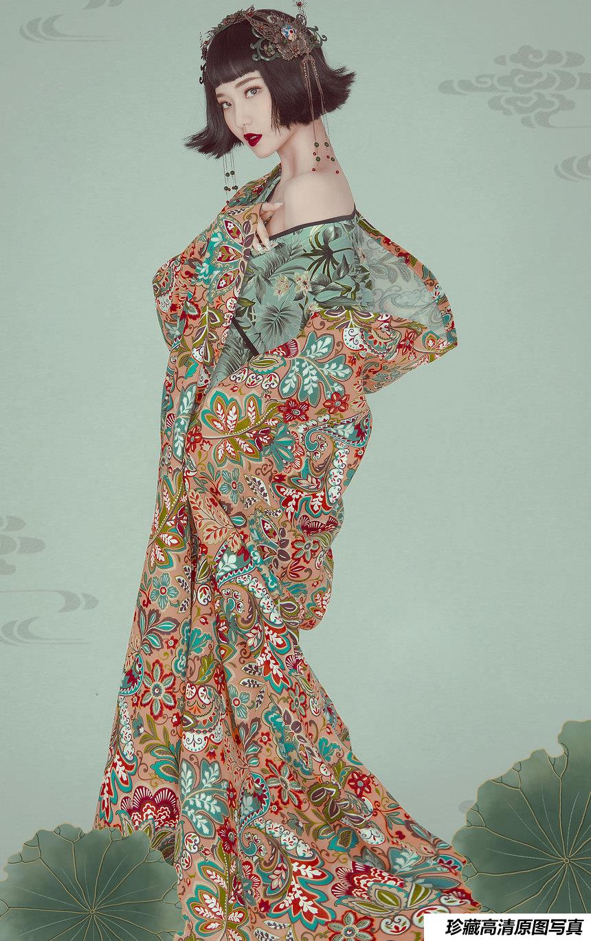 [YITUYU艺图语]2022.02.08 复古创意旗袍 悦宝[21+1P／424MB]