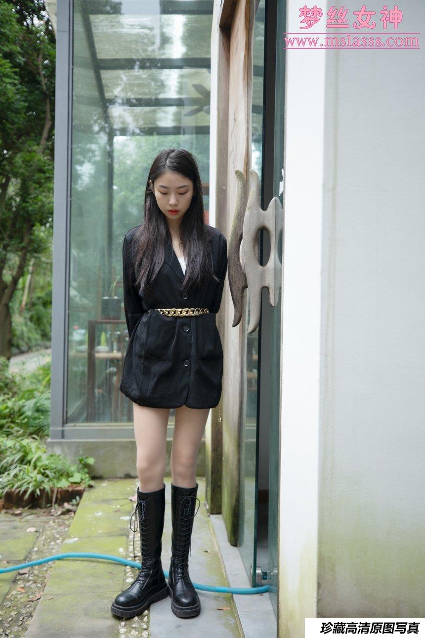 [MSLASS梦丝女神] 2021.10.21 《娜贝儿 新模超细腿》 [40+1P-206M]