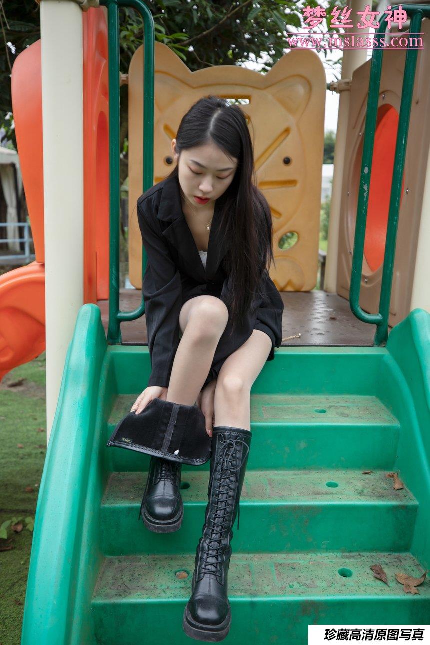 [MSLASS梦丝女神] 2021.10.21 《娜贝儿 新模超细腿》 [40+1P-206M]