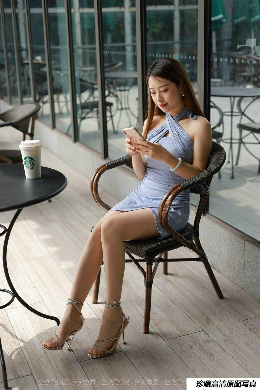 [IESS异思趣向] 2021.09.11 丝享家915：小婕《咖啡店邂逅网紅美女》[85P／177MB]