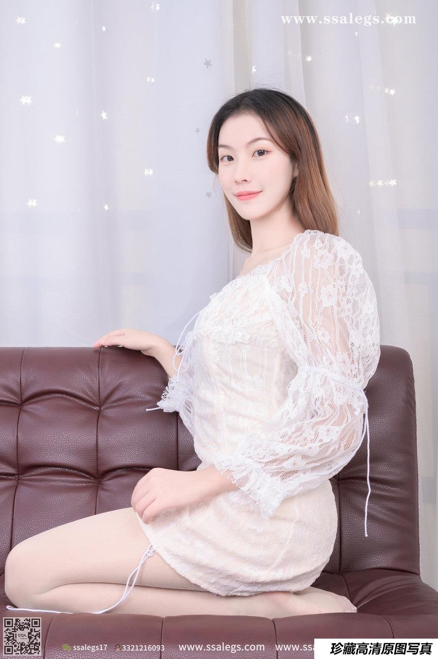 [SSA丝社]超清写真 NO.402 素素阳光明媚的窗边亮闪闪开档肉丝(下)[151P／2.50GB]