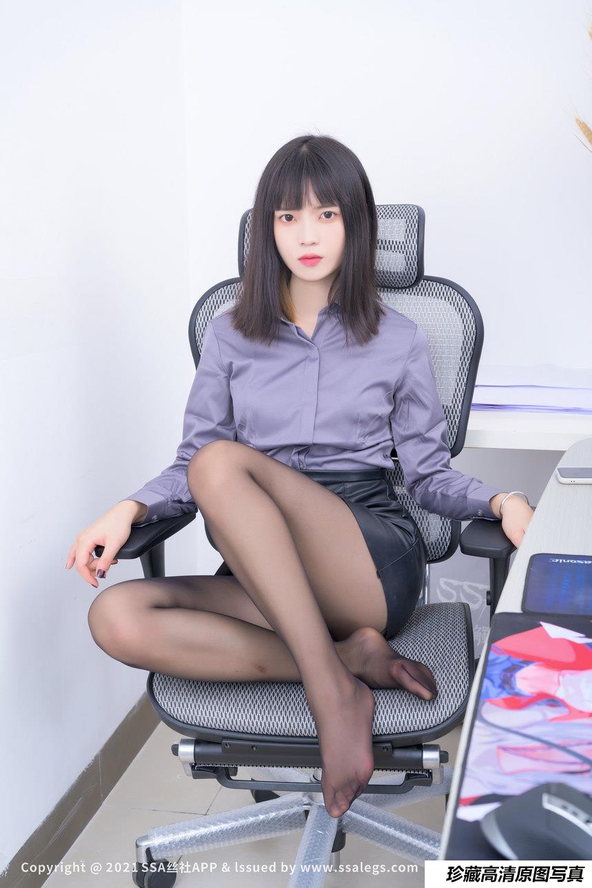 [SSA丝社]超清写真 NO.749 模特丹丹的黑丝袜OL（下）[123P／2.75GB]