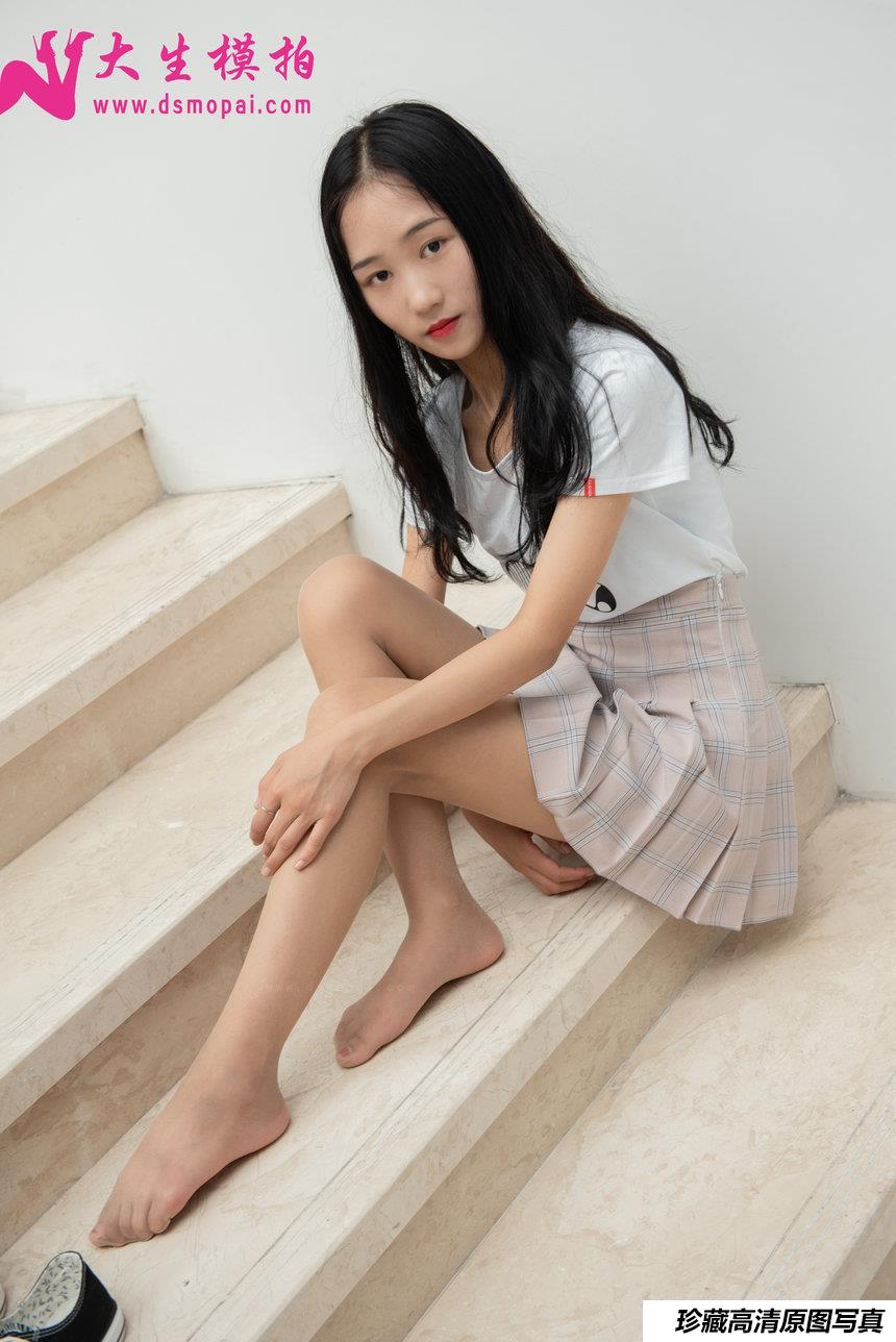 大生模拍 No.159 菲菲 酸丝帆布鞋 [45P136MB]