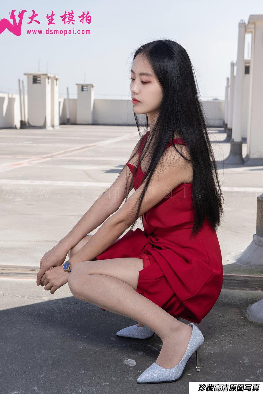 大生模拍 No.155 小尹 红衣少女 [39P202MB]