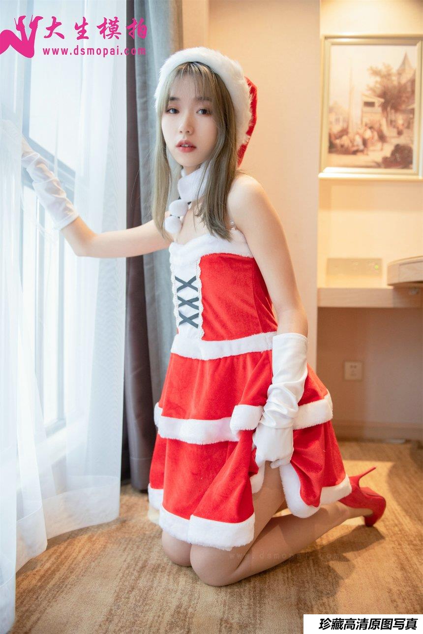 大生模拍 No.165 小鹿 - 圣诞女郎 [53P225MB]