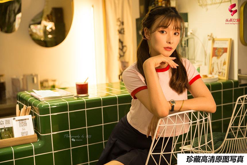 [TouTiao头条女神] 2019-09-07 索菲 奶茶店的小公主