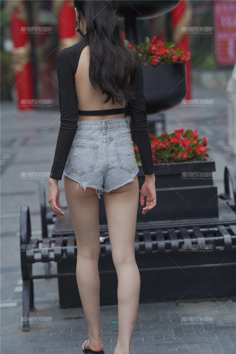 图片[4]-【街拍】kaine街拍模拍作品 牛仔热裤女孩-绅士图