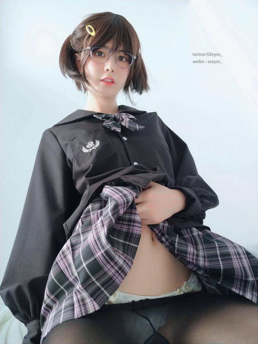 图片[4]-眼酱大魔王 NO.036 双马尾黑丝JK [22P117MB]-绅士图