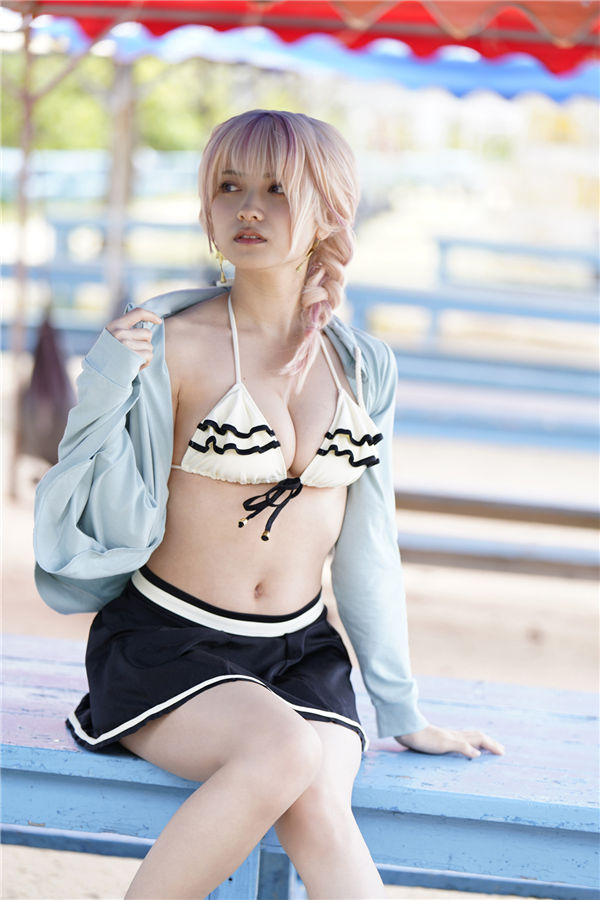 图片[2]-桃月梨子写真集《不器用な先輩。》高清全本[56P]-绅士图