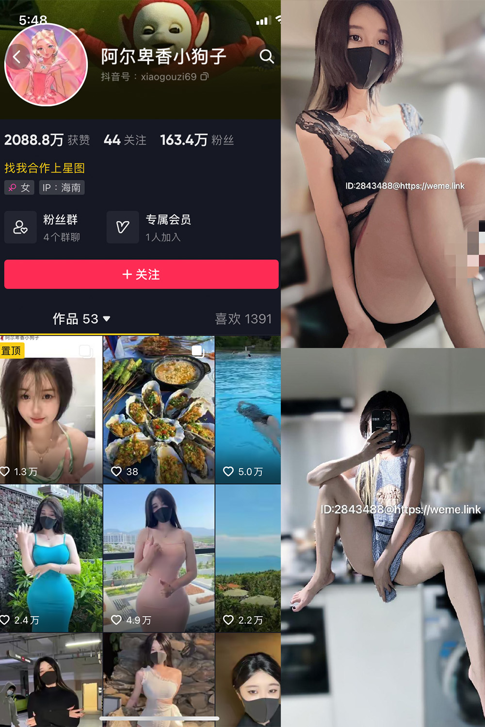 抖音 阿尔卑香小狗子 微密圈  NO.008期 【14P】最新至：2023.6.16-艺库